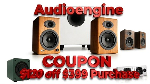 Audioengine 120 coupon - audioengine,